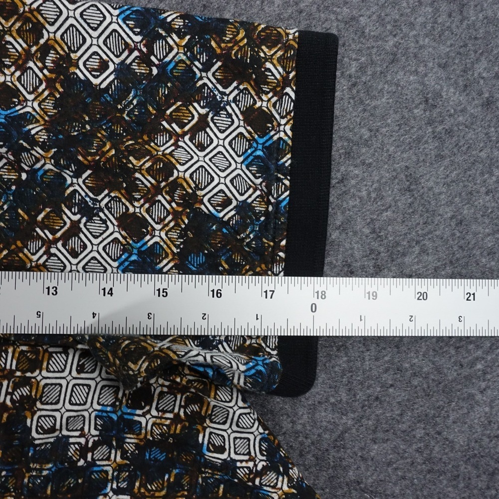 Robert Graham Polo Shirt Men's XL Multicolor Geometric Pattern Cotton New - Picture 14 of 16